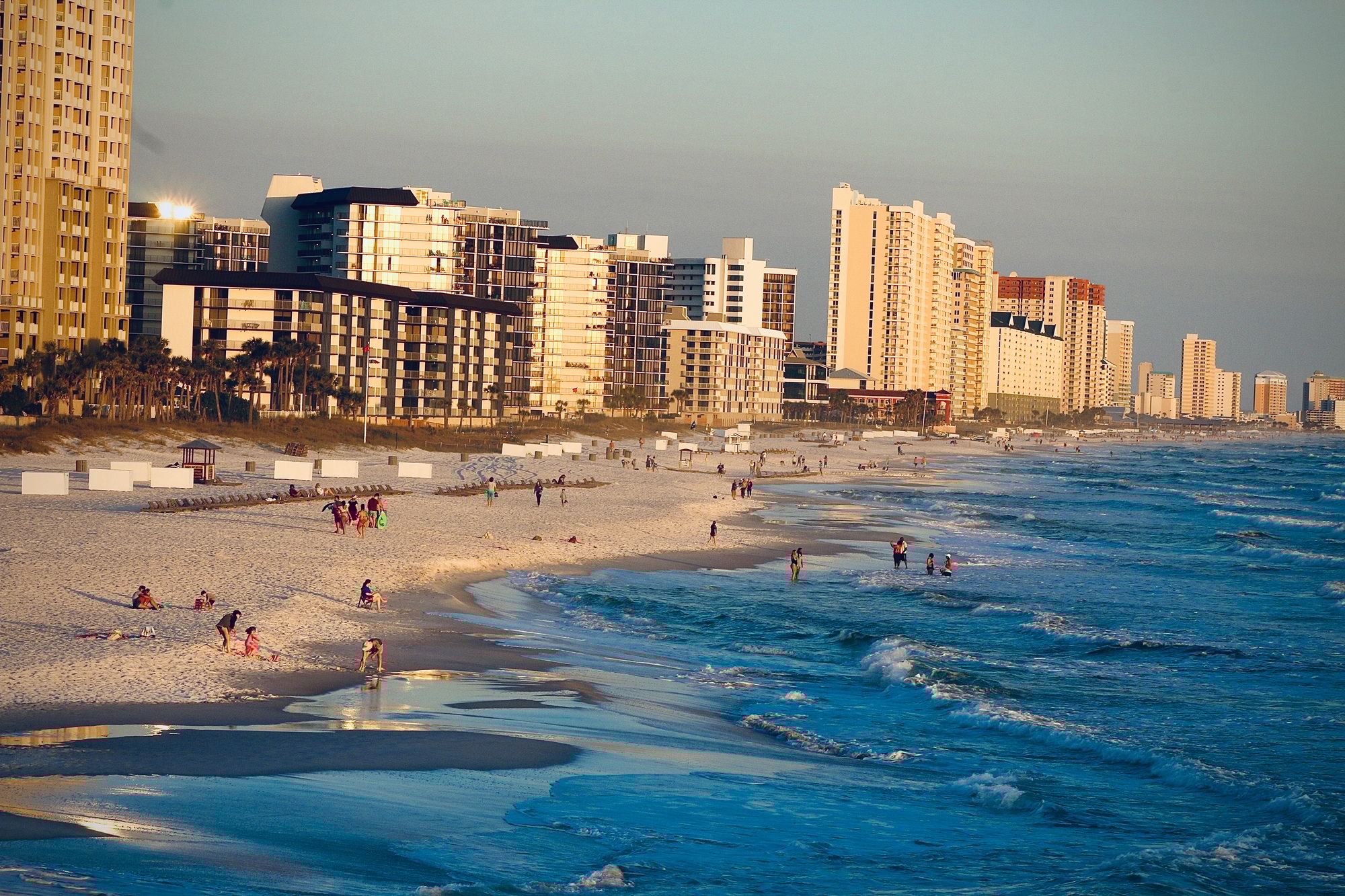Gulf Coast skyline of Panama City – U.S. private air charter location